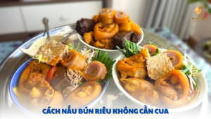 cách nấu bún riêu không cần cua